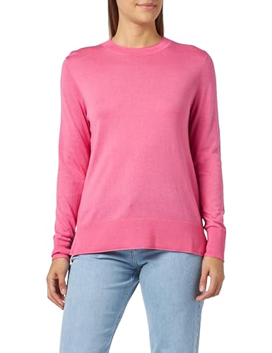 BOSS Damska bluza z dzianiny, średni różowy, L