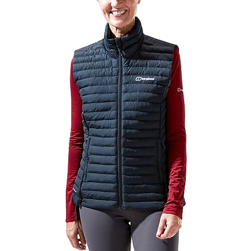 Berghaus Damska kamizelka Nula Micro Kamizelka, Czarny (Jet Black), 12, Czarny Jet Black, 38