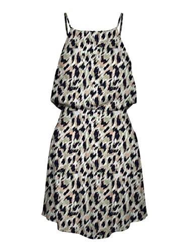 VERO MODA Damska sukienka Vmmenny Mini z uchwytem Neck Dress WVN Ga, Navy Blazer/Aop: mette, S