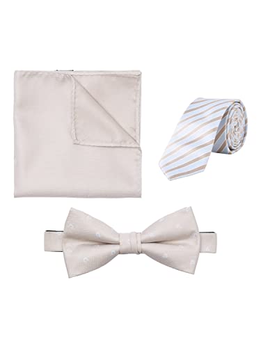 JACK & JONES Jacgorm męska mucha na prezent, Crockery., jeden rozmiar