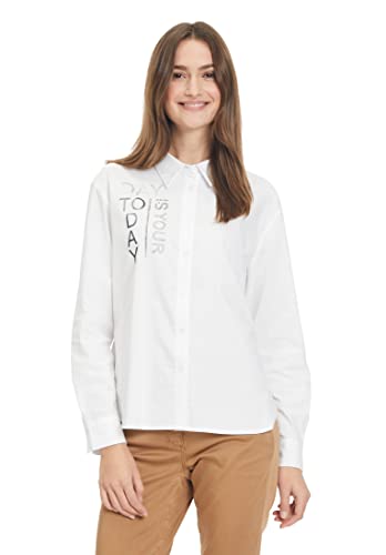 Betty Barclay Bluzka damska 8554/2926, jasna biel, 40, Bright White, 40