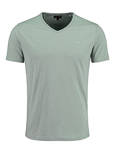KEY LARGO Sugar T-shirt męski z dekoltem w serek, Faded Moss (1541), 3XL