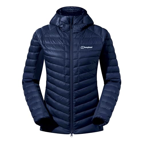 Berghaus Damska bluza z kapturem Tephra Stretch Reflect 2.0, zmierzch, 36