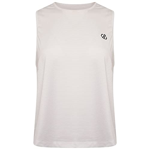 Dare 2b Damska koszulka Meditate Crop Top, biały, 34