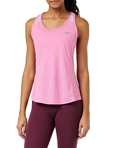 Mizuno Damska kamizelka Dryaeroflow Tank, Dzika orchidea, XL