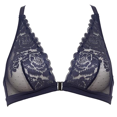Maison Lejaby Fleur Ikat Biustonosz, Granatowy, S Kobiety, granatowy, S