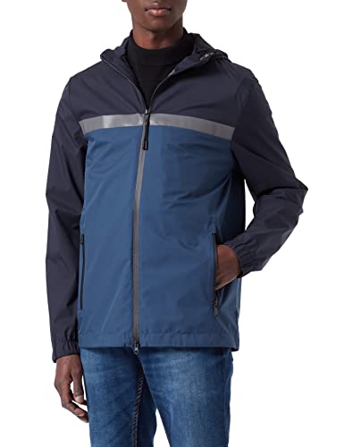 Geox Męska kurtka M IONIO Jacket, Sky Captain/Moonlit, 46, Sky Captain/Moonlit, 46