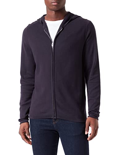 s.Oliver Męska kurtka z dzianiny, niebieski, M