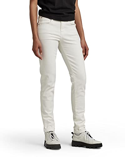 G-STAR RAW Ace Slim dżinsy damskie, Biały (White Gd D22929-c301-g006), 32W / 32L