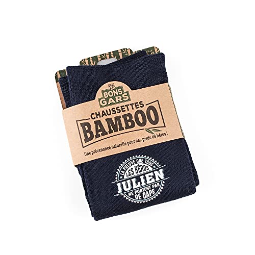 LES BONS GARS męskie skarpety Julien, niebieskie, 39-45