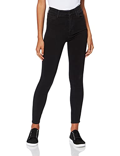 7 For All Mankind Dżinsy damskie Aubrey Skinny, Czarny (Black Lj), 29W / 27L