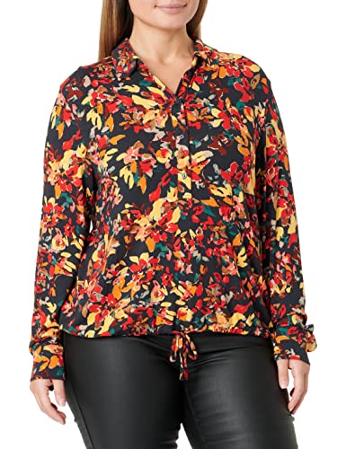 s.Oliver T-shirt damski, Blue Aop, 32