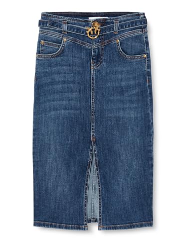 Pinko RINGHIO Spódnica Denim Stretch VI, Pjb_lavaggio Scuro, 42