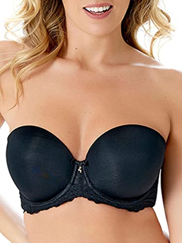 Gossard Damski biustonosz Superboost bez ramiączek, Czarny, 85B