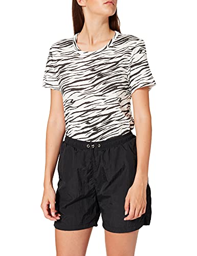 Urban Classics Damskie szorty z nylonu Crinkle, czarny, M