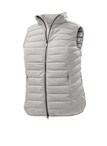 STOY Kamizelka damska o wyglądzie puchu / kamizelka pikowana - duże rozmiary STS 2 WMN QLTD VST, jasnoszara, 48, 38099-000