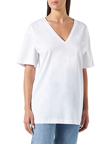 G-STAR RAW Damska koszulka Essential Loose Deep V, biały (White C539-110), XL