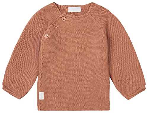 Noppies Baby Unisex Baby U Cardigan Knit ls Pino kardigan, Café au lait-P788, 68, Café Au Lait - P788, 68