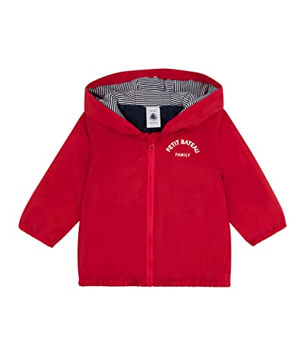 Petit Bateau a06p4 płaszcz dla chłopców, Peps, 12 maanden
