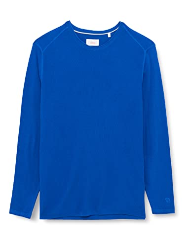 s.Oliver Big Size Sweter męski, niebieski, XXL, niebieski, XXL