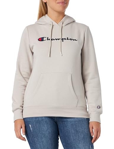 Champion Legacy American Classics W-Light Powerblend Fleece Damska bluza z kapturem, Srebrny Szary, L