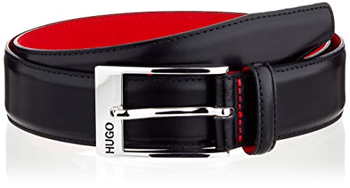 HUGO Pasek męski Barney, Schwarz001, 85