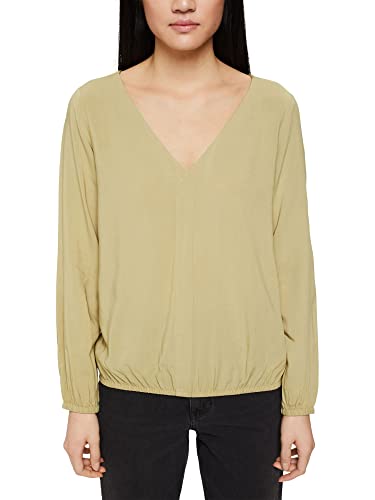 edc by ESPRIT Bluzka damska, 315 / Leaf Green, S