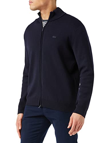 Lacoste Sweter męski, granatowy, XS