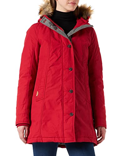 camel active Płaszcz damski 310170, czerwony (Racing Red 51), 34, Czerwie? wy?cigowa, 34