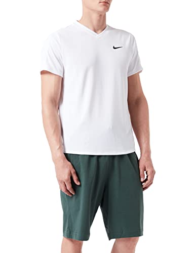 Nike Ct Dry Victory T-Shirt męski, biały/biały/czarny, XXL