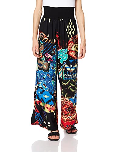 Desigual Damskie spodnie Osaka Casual, wielokolorowy, XS