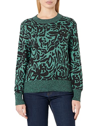 ICHI Sweter damski IHMELEO LS2, 185308/Blue Spruce, M