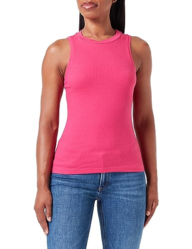 VERO MODA Women's VMLAVENDER SL VMA JRS NOOS Top, Mock Orange, XS, Mock Orange, XS