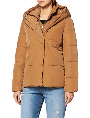 ONLY Damska kurtka watowana z kapturem, Toasted Coconut, L