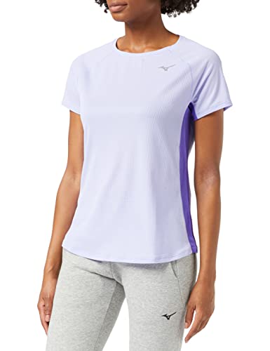 Mizuno Damska koszulka Dryaeroflow Tee, Fioletowy blask, M