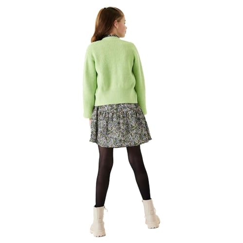 Garcia Kids Dziewczęcy kardigan z dzianiny, Electric Lime (9469), 158 cm
