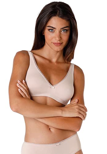 Lovable Damski biustonosz My Bio Comfort, Skórki, 34D, Skóra, 75