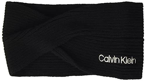 Calvin Klein Damska czapka z dzianiny Essential Knit, Ck czarny, Rozmiar uniwersalny