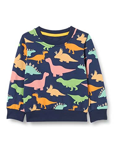 EULLA Bluza chłopięca, 8# Dinosaurio lleno de huellas, 7 lat, 8# Dinozaur Lleno De Huellas, 7 Lat