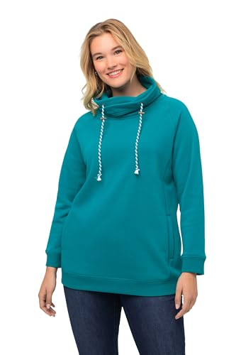 Ulla Popken Bluza damska, Jade, 58-60 duże rozmiary