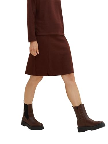 TOM TAILOR spódnica damska, 32404 - Raisin Melange, 42