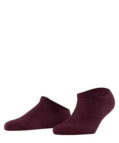 FALKE Damskie Active Breeze Sneakersy Lyocell czarno-białe, wiele innych kolorów, wzmocnione skarpety do sneakersów, bez wzoru, oddychające, cienkie, cienkie i jednokolorowe, 1 para, czerwony (Barolo
