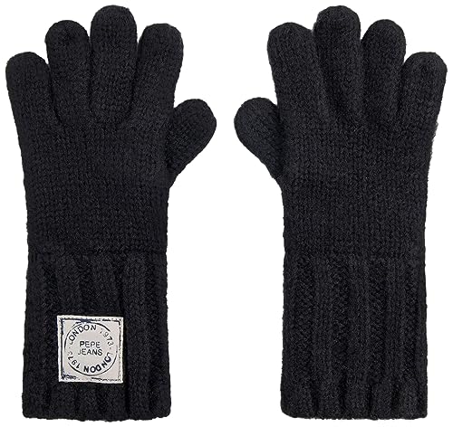 Pepe Jeans Rękawiczki Zilde dziewczęce, czarny (czarny), M
