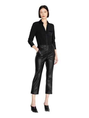 Sisley Koszulka damska 5LTHLQ03I Black 100, S, czarny 100, S