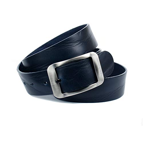 Anthoni Crown Pasek męski, Niebieski (ciemnoniebieski 080), 90|#90|#674 (Herstellergröße: 90)