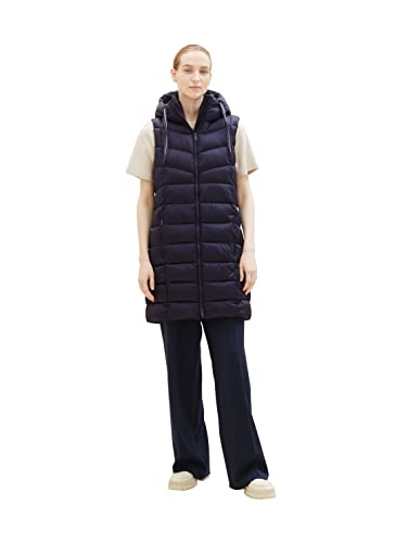 TOM TAILOR kamizelka damska, 30025 – Navy Midnight Blue, XS