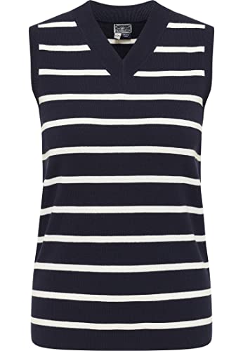 DreiMaster Maritim Damski sweter z dzianiny, granatowy, M/L