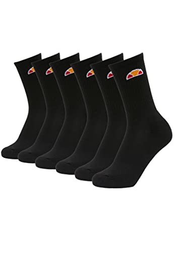 ellesse Tamuna skarpety czarne, 6-pak rozmiar UK 3-5,5