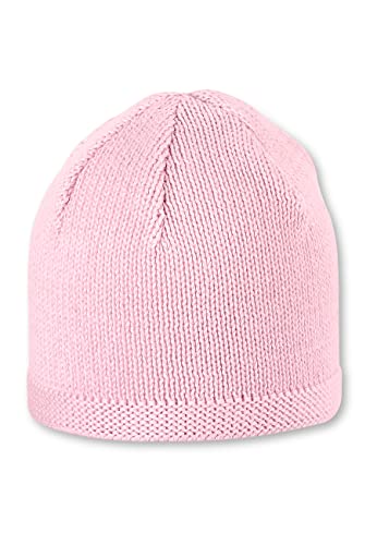 Sterntaler Czapka dla dziewczynek Strickmütze, Różowy (Rosa 702), Jeden rozmiar