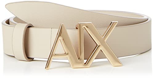 Armani Exchange Damski pasek z logo, noise, XL